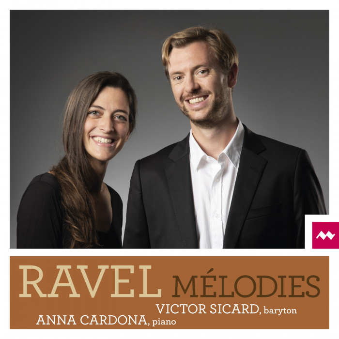 <p><strong>Ravel : Mélodies</strong></p><p>Victor Sicard, baryton  Anna Cardonna, piano</p>